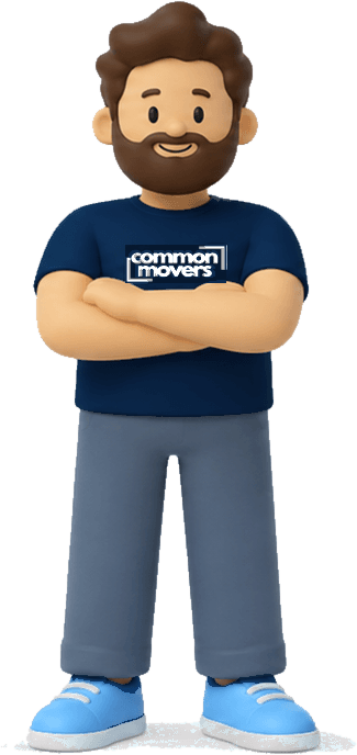 Crew member standing with arms crossed