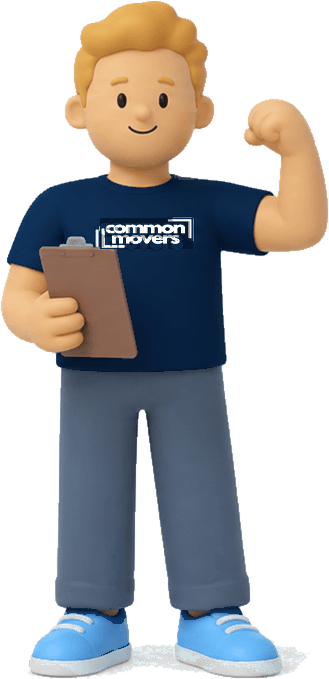 Crew member holding a clipboard